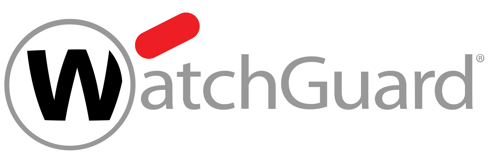 Logo WatchGuard – Partenaire Hego Tech de cybersécurité pour pare-feu et protection des réseaux.